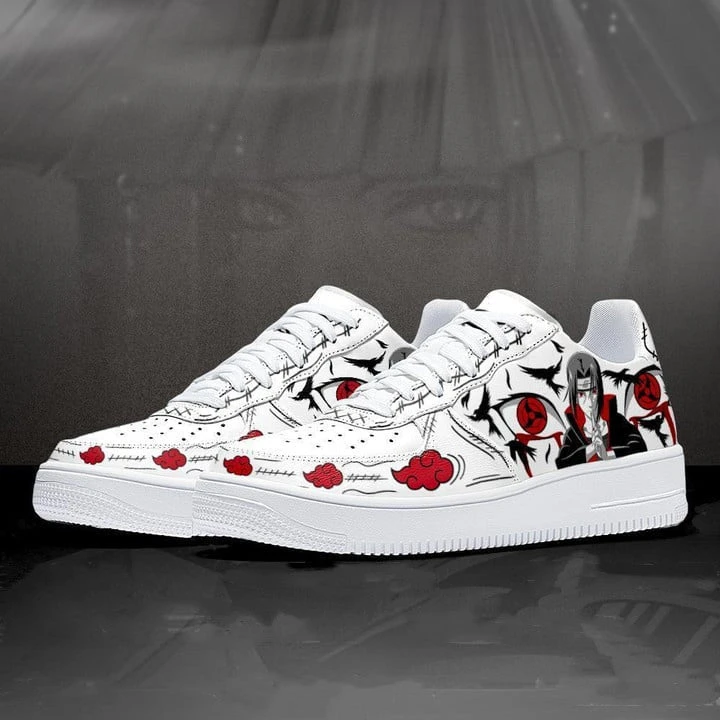 Chaussures Basses - Naruto Uchiha Itachi F1 9 Chaussures Basses - Naruto Uchiha Itachi F1 – Image 9