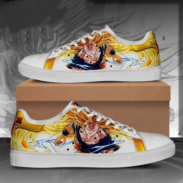 Chaussures Basses - Dragon Ball Goku Saiyan III Skate 7 Chaussures Basses - Dragon Ball Goku Saiyan III Skate – Image 7
