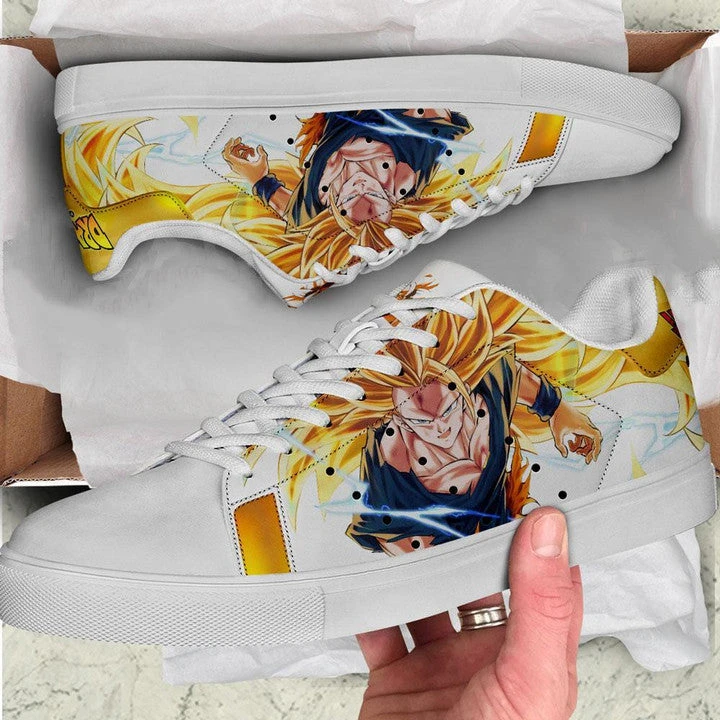 Chaussures Basses - Dragon Ball Goku Saiyan III Skate 3 Chaussures Basses - Dragon Ball Goku Saiyan III Skate – Image 3