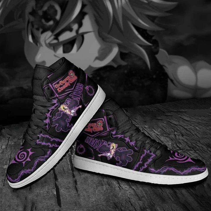 Chaussures - Seven Deadly Sins Meliodas J1 1 Chaussures - Seven Deadly Sins Meliodas J1