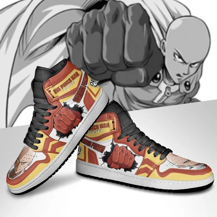 Chaussures - One Punch Man Saitama J1 2 Chaussures - One Punch Man Saitama J1 – Image 2
