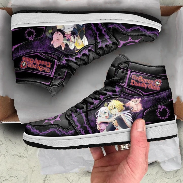 Chaussures - Seven Deadly Sins Meliodas & Elizabeth J1 2 Chaussures - Seven Deadly Sins Meliodas & Elizabeth J1 – Image 2