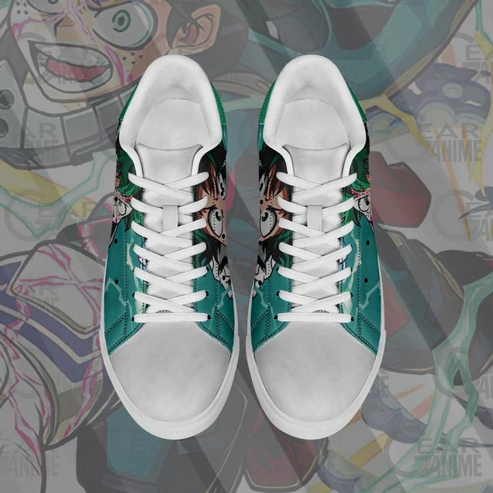 Chaussures Basses - My Hero Academia Izuku Midoriya Skate 2 Chaussures Basses - My Hero Academia Izuku Midoriya Skate – Image 2