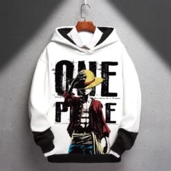 Hoodie - One Piece Luffy II -Dessin Animé Vêtements 1678580449628 1 5