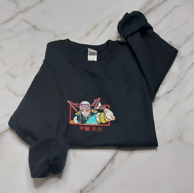 Sweat Brodé - Demon Slayer Tengen Uzui 1 Sweat Brodé - Demon Slayer Tengen Uzui