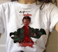 T Shirt - Demon Slayer 12 T Shirt - Demon Slayer -Dessin Animé Vêtements 20210816175212 3