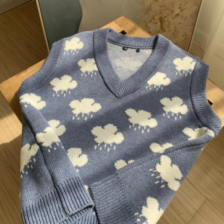Pull Sans Manche Nuage 6 Pull Sans Manche Nuage – Image 6