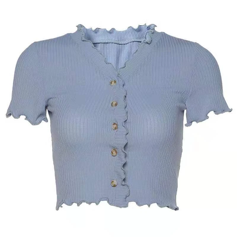 Crop Top Bleu 5 Crop Top Bleu – Image 5