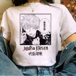 T-shirt Jujutsu Kaisen -Dessin Animé Vêtements 20210816221415 2