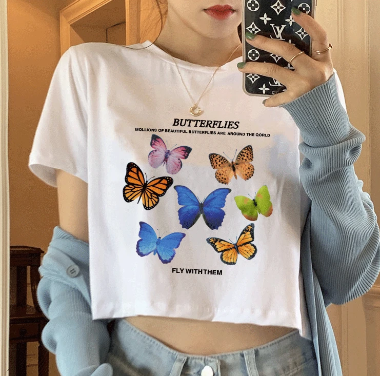 Crop Top Papillion 3 Crop Top Papillion – Image 3