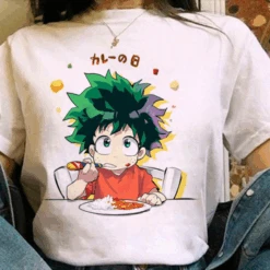 T Shirt - My Hero Academia Izuku Midoriya -Dessin Animé Vêtements 20210916235540 1