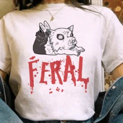 T Shirt - Demon Slayer Inosuke Hashibira -Dessin Animé Vêtements 20210917000354 2 4