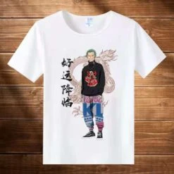 T Shirt - One Piece Zoro Streetwear -Dessin Animé Vêtements 20210918110907 2