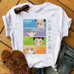 T Shirt Hunter X Hunter 4 Persons -Dessin Animé Vêtements 20210918111041 2 1