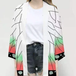 Kimono - Demon Slayer -Dessin Animé Vêtements 20210924231049