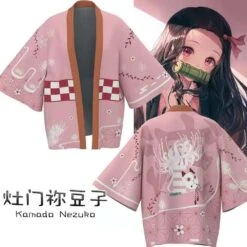 Kimono - Demon Slayer Nezuko -Dessin Animé Vêtements 20210924233245 3 5