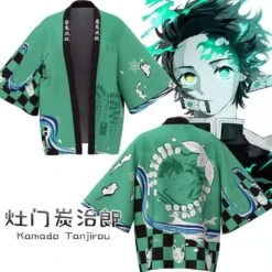 Kimono - Demon Slayer Tanjiro -Dessin Animé Vêtements 20210924233323 1 3