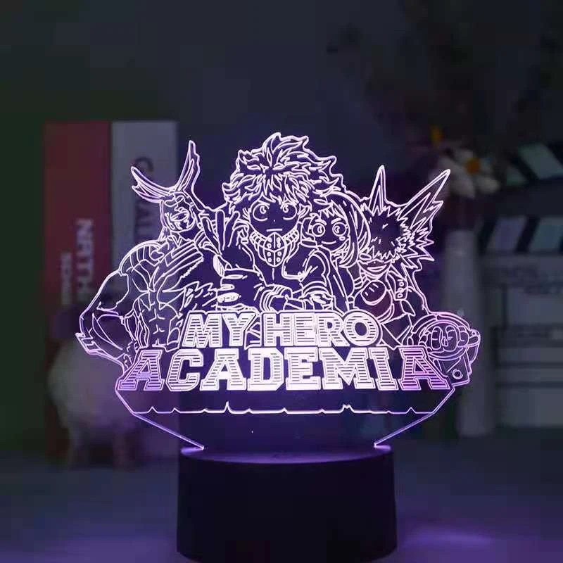 Lampe De Nuit LED - My Hero Academia 1 Lampe De Nuit LED - My Hero Academia