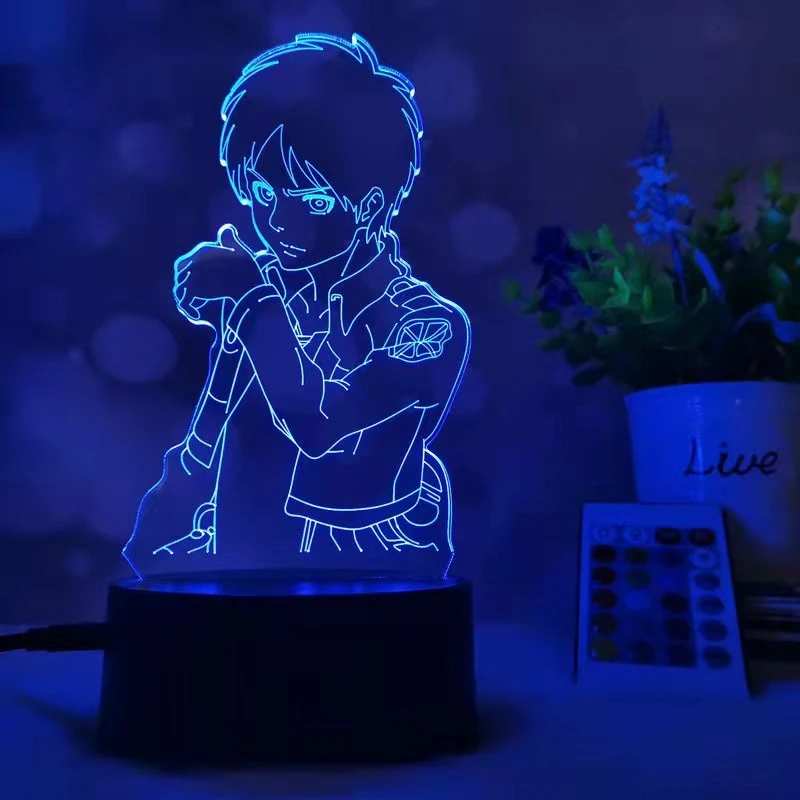 Lampe LED - Attack On Titans Eren Jäger 2 Lampe LED - Attack On Titans Eren Jäger – Image 2