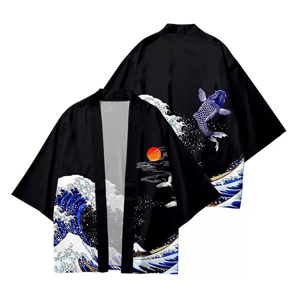 Kimono - Japonais Kanagawa 1 Kimono - Japonais Kanagawa