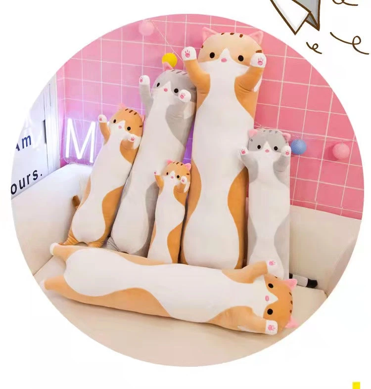 Oreiller Long Chat Kawaii 7 Oreiller Long Chat Kawaii – Image 7