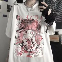 T Shirt Oversize - Harajuku Egirl Japonais 16 T Shirt Oversize - Harajuku Egirl Japonais -Dessin Animé Vêtements 20220626211436
