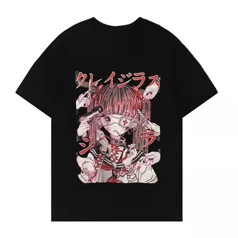 T Shirt Oversize - Harajuku Egirl Japonais 1 T Shirt Oversize - Harajuku Egirl Japonais