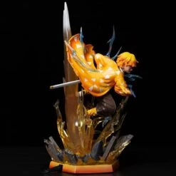 Figurine - Demon Slayer Zenitsu LED -Dessin Animé Vêtements 20220813005925