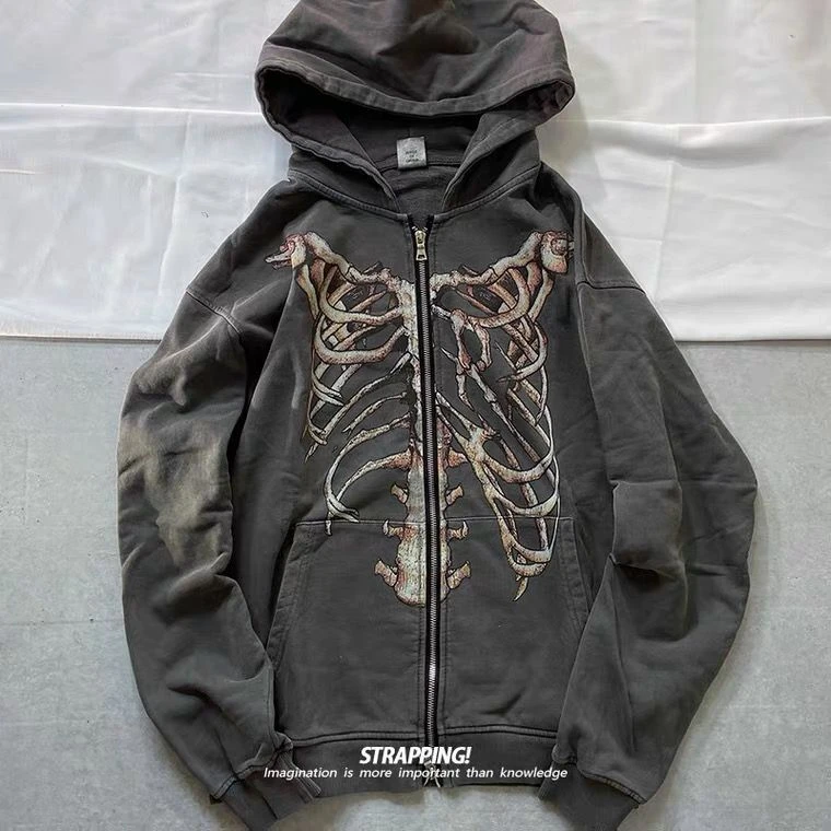 Hoodie - Gothique Bone 8 Hoodie - Gothique Bone – Image 8