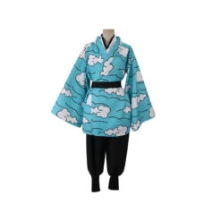 Tenue Cosplay Kimono Demon Slayer Tanjiro -Dessin Animé Vêtements 20220909112126