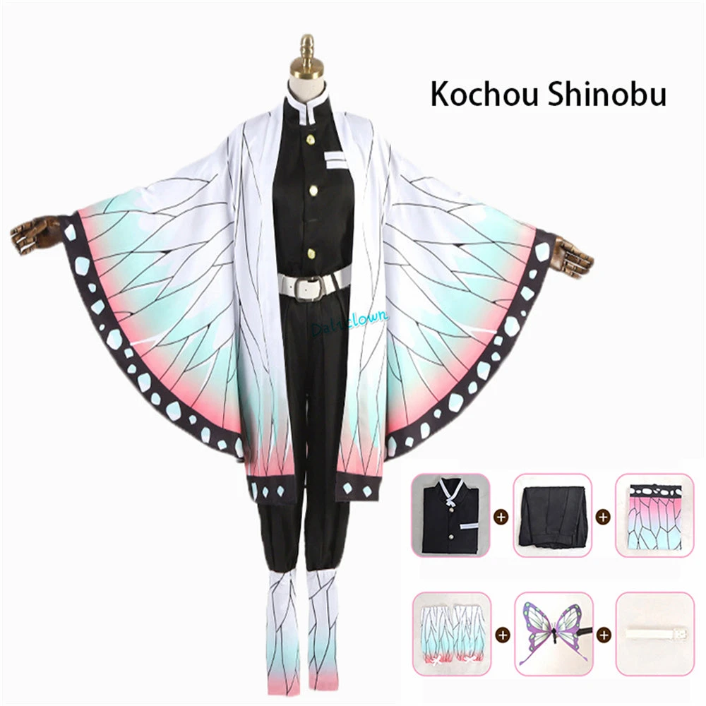 Costume Cosplay - Demon Slayer Kochou Shinobu 2 Costume Cosplay - Demon Slayer Kochou Shinobu – Image 2