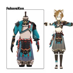 Costume Cosplay -Genshin Impact Gorou -Dessin Animé Vêtements 20220918141802