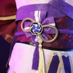 Costume - Cosplay Genshin Impact Raiden Shogun -Dessin Animé Vêtements 20220930145304