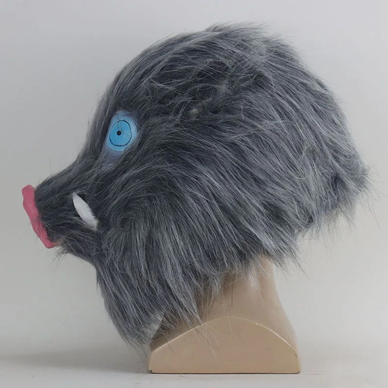 Cosplay - Demon Slayer Tête Sanglier Inosuke 3 Cosplay - Demon Slayer Tête Sanglier Inosuke – Image 3