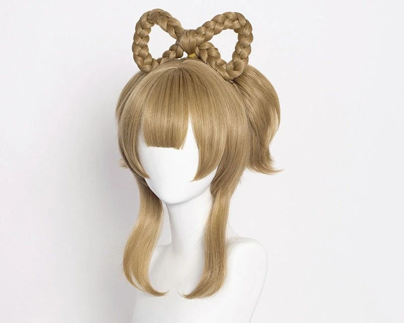 Perruque - Cosplay Genshin Impact Yaoyao 2 Perruque - Cosplay Genshin Impact Yaoyao – Image 2