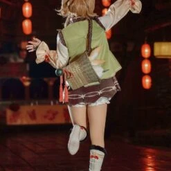 Costume Cosplay - Genshin Impact Yaoyao -Dessin Animé Vêtements 20221006141043