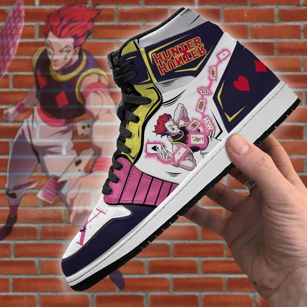 Chaussures Hautes - Hunter X Hunter Hisoka J1 14 Chaussures Hautes - Hunter X Hunter Hisoka J1 – Image 14