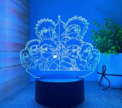 Lampe 3D - Naruto Family II