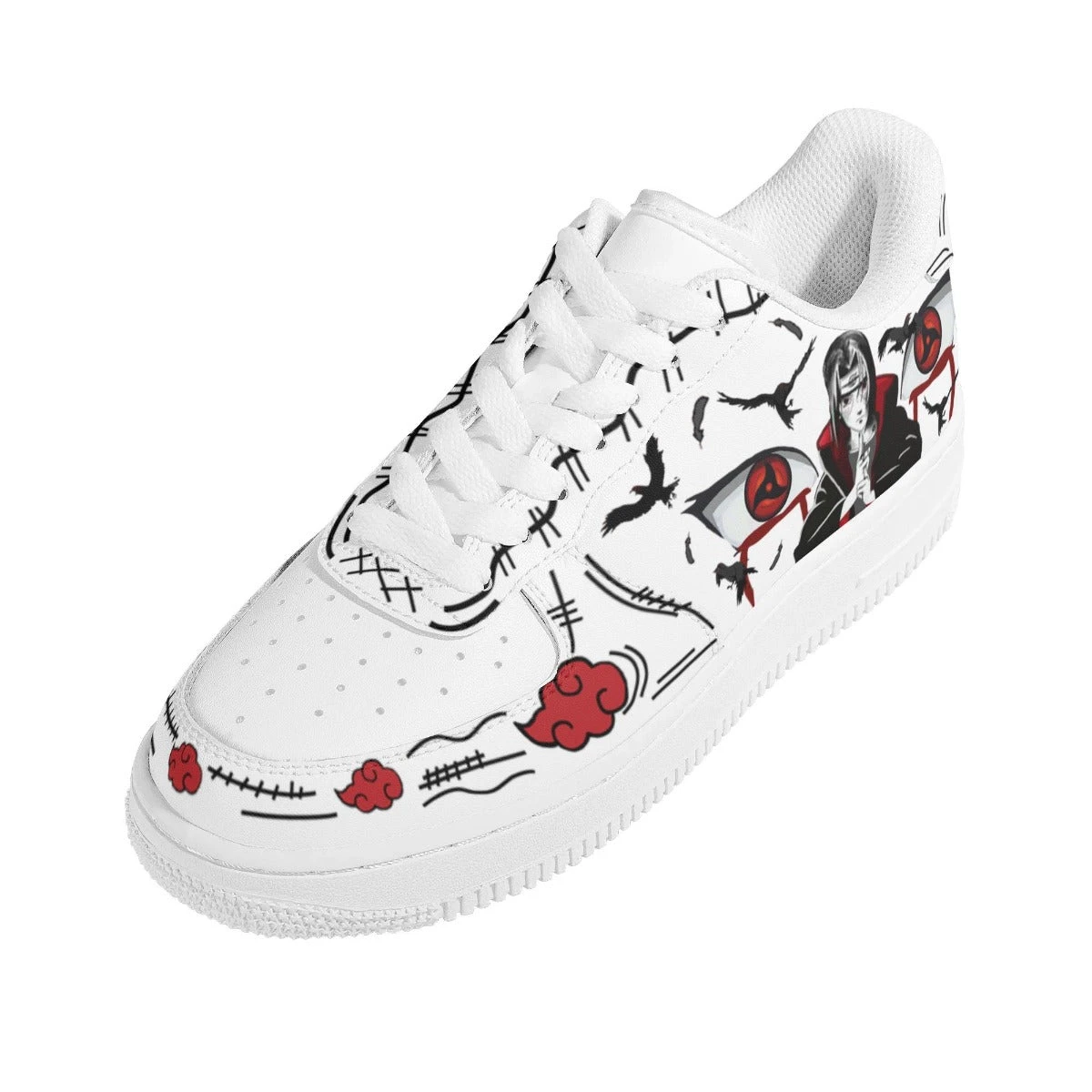 Chaussures Basses - Naruto Uchiha Itachi F1 4 Chaussures Basses - Naruto Uchiha Itachi F1 – Image 4