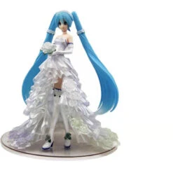 Figurine Miku Hatsune Robe De Mariée