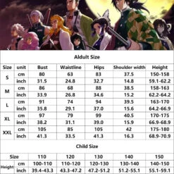 Costume Cosplay - Demon Slayer Muichirou -Dessin Animé Vêtements 20230302092823