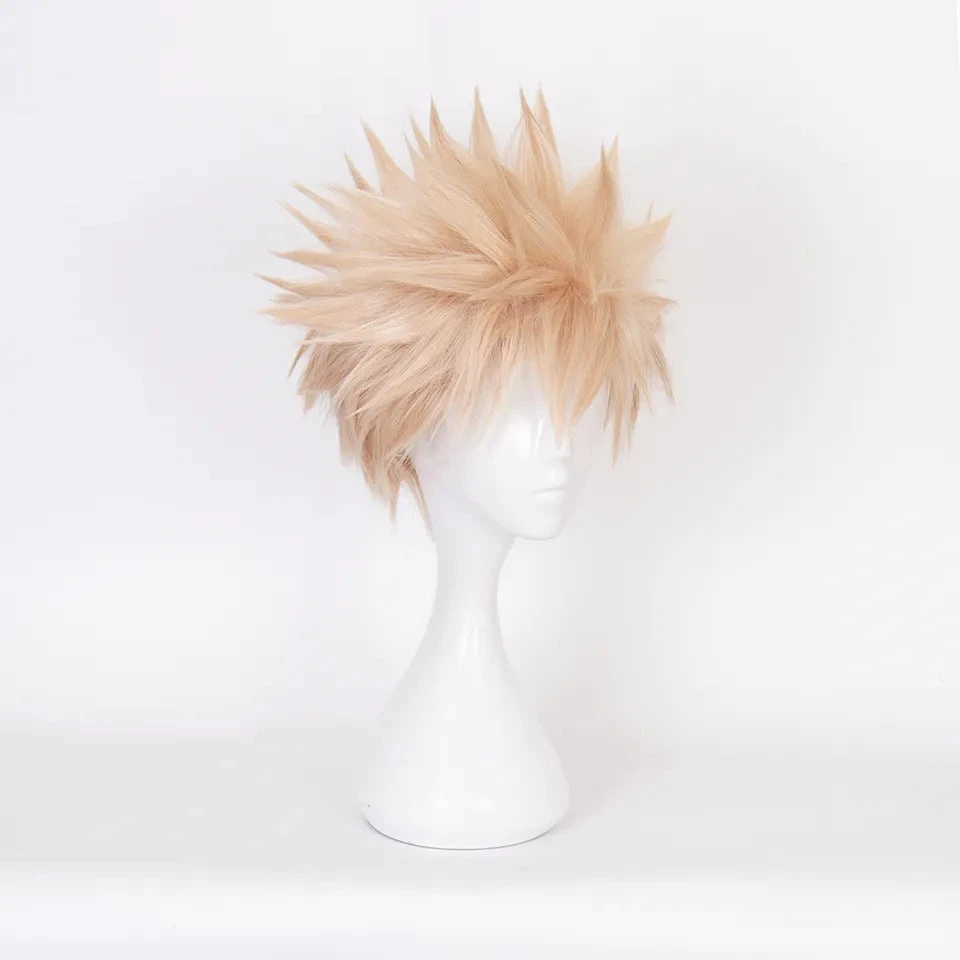 Perruque - Cosplay My Hero Academia Bakugo 2 Perruque - Cosplay My Hero Academia Bakugo – Image 2