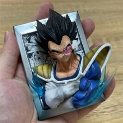 Figurine - Dragon Ball Goku & Vegeta Magnétique -Dessin Animé Vêtements 20230310040410