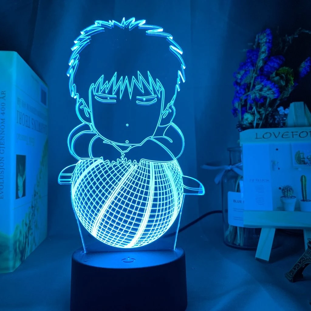 Lampe 3D - Slam Dunk Rukawa 1 Lampe 3D - Slam Dunk Rukawa