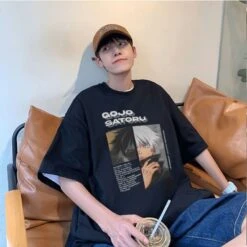 T Shirt - Jujutsu Kaisen Gojo II -Dessin Animé Vêtements 20230315023357