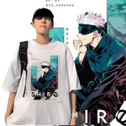 T Shirt - Jujutsu Kaisen Gojo II -Dessin Animé Vêtements 20230315023405