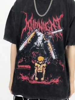 T Shirt - Chainsaw Man -Dessin Animé Vêtements 20230316061756