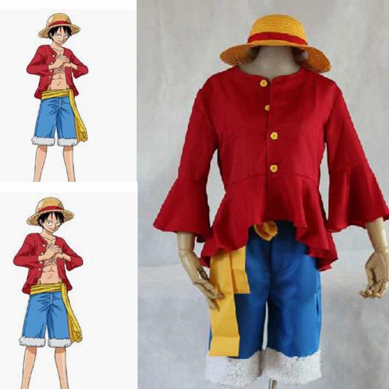 Costume Cosplay - One Piece Luffy 2 Costume Cosplay - One Piece Luffy – Image 2