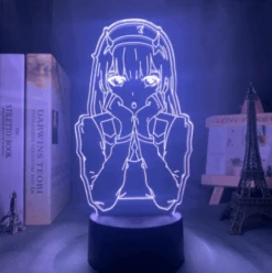 Lampe LED - Zero Two 12 Lampe LED - Zero Two -Dessin Animé Vêtements 3 1