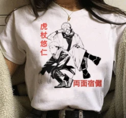 T-shirt Jujutsu Kaisen -Dessin Animé Vêtements 3 1 1